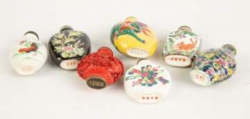 Group Chinese Snuff Bottles
