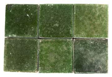 Six Tiles Attributed to Greuby