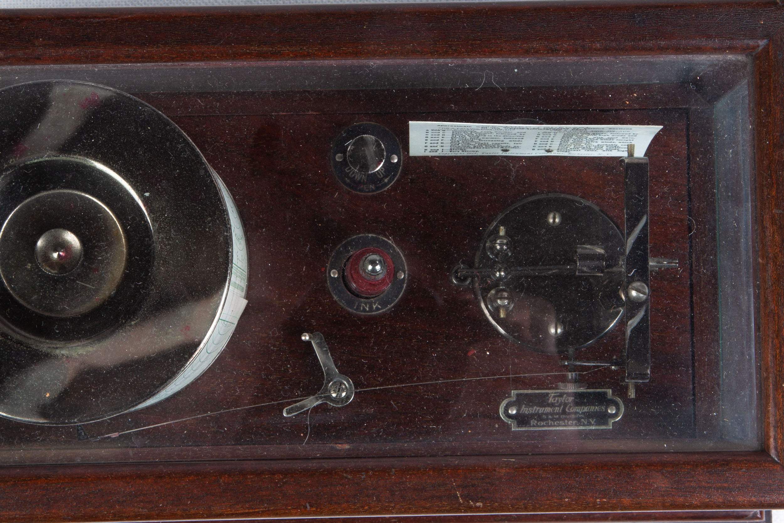 Taylor Instruments, Rochester, New York Barograph Cottone Auctions
