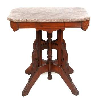 Victorian Marble Top  Table