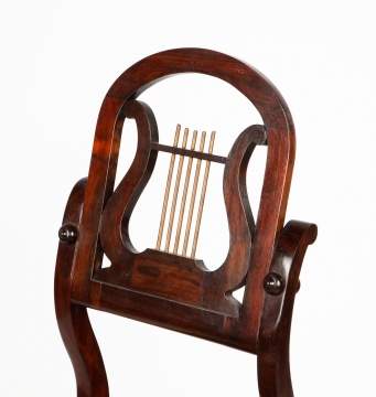 Empire Mahagony Music Chair