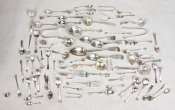 Misc. Silver and Coin Silver Flatware Pieces