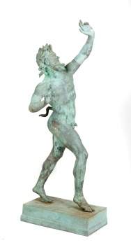 Italian Zinc Figure of the Dancing Faun