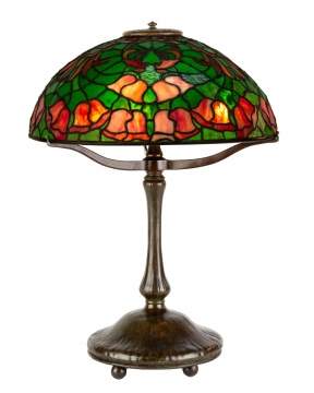 Tiffany Studios, NY Bellflower Table Lamp