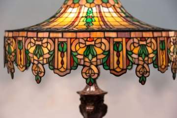 Gorham Leaded Table Lamp