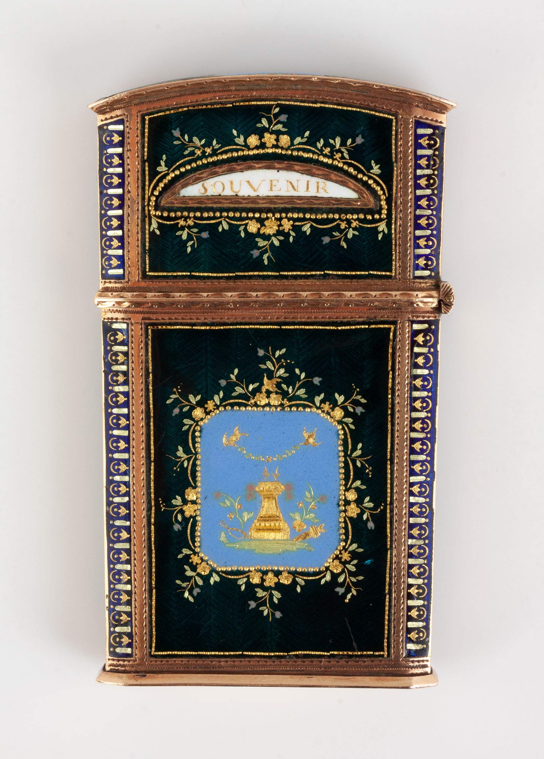 Gold and Enameled Souvenir Case Cottone Auctions