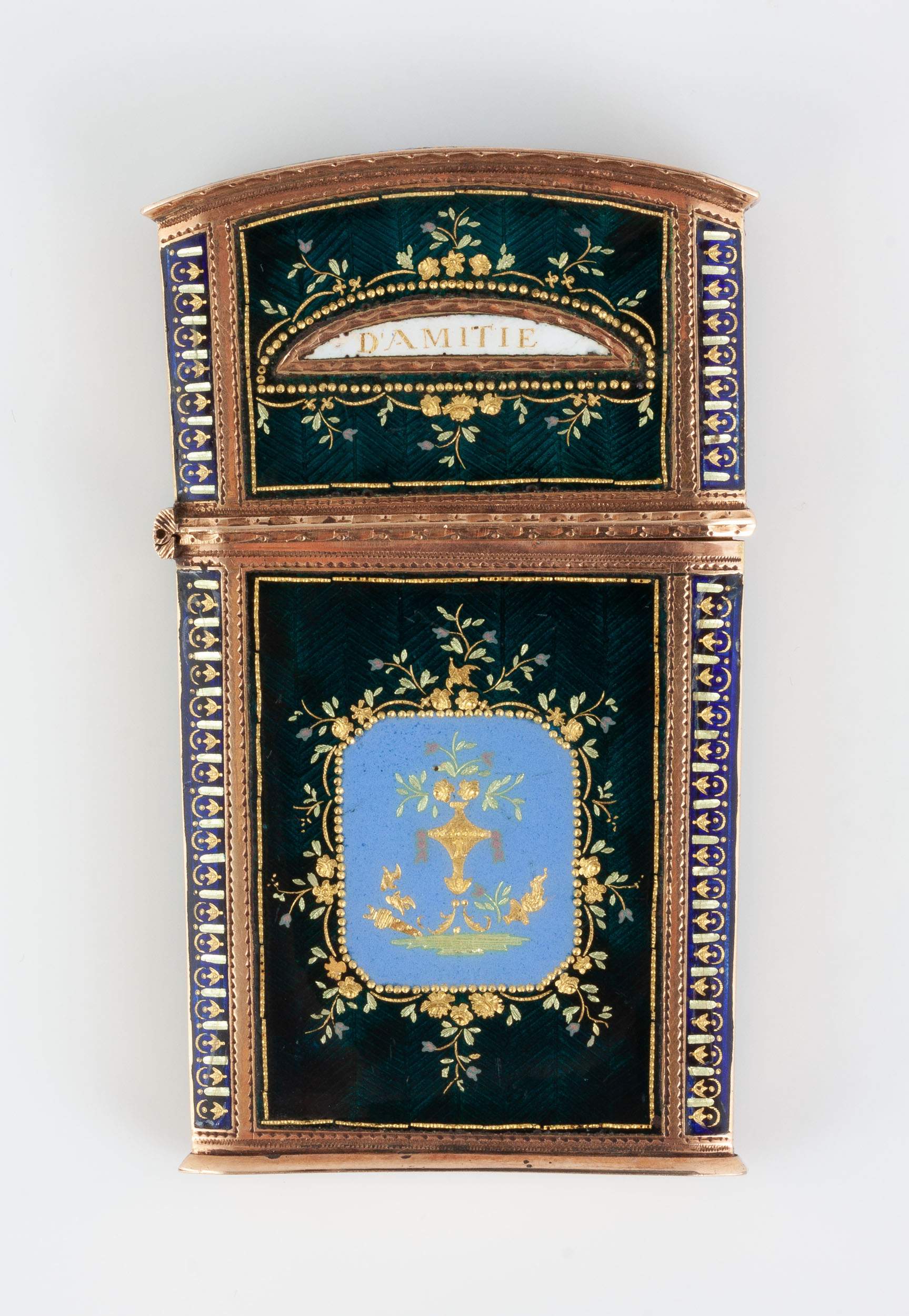 Gold and Enameled Souvenir Case Cottone Auctions