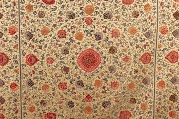 Chinese Imperial Embroidered Kang Silk Tapestry