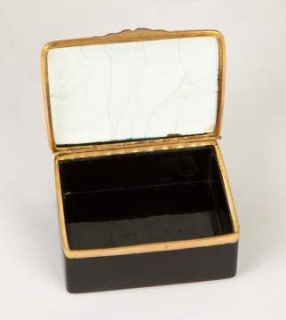Gold & Enameled Box