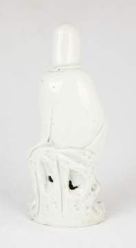 Chinese Blanc de chine Court Figure