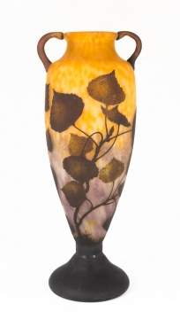 Daum Nancy Cameo Vase