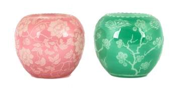 Steuben Acid Cut Back Vase