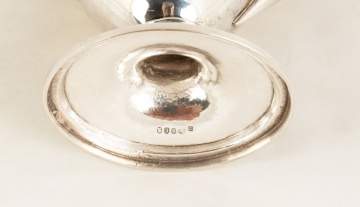 Hand Chased English Silver Coffee Pot