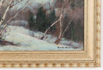 Emile A. Gruppe (American,  1896-1978) "Winter,  Vermont"