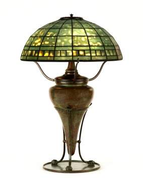 Tiffany Studios, NY Colonial Table Lamp