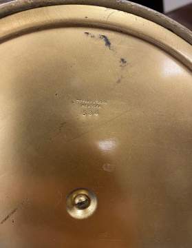 Tiffany Studios, NY Jeweled Feather Table Lamp