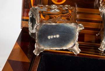 English Sterling Tea Caddies