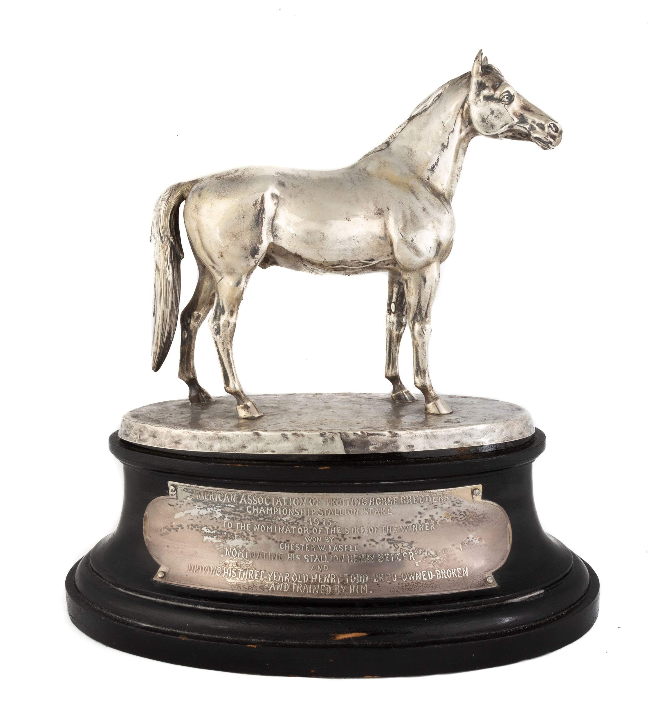 Sterling Horse Trophy Cottone Auctions