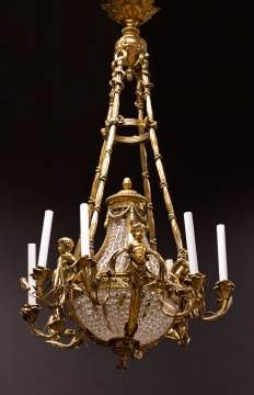 Attributed to Edward F. Caldwell & Co. Chandelier