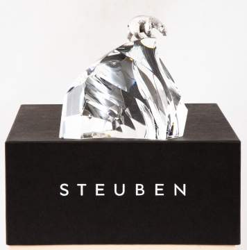Steuben Crystal, "Ice Bear"