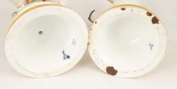 Pair Meissen Puttis
