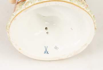 Meissen Figural Group with Fruit Tree