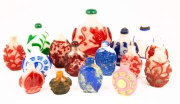 Group Chinese Snuff Bottles