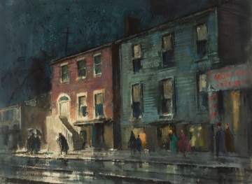 Ralph Avery (American, 1906 - 1976) "F Street NW"