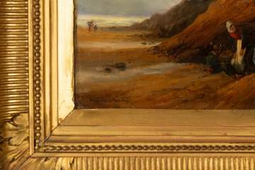 Eugene Louis Gabriel Isabey French (1803-1886) Gathering on the Beach