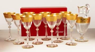 Fine Baccarat Crystal Wine Glasses & Claret