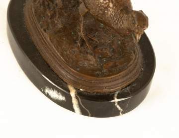 P.J. Mene Bronze Pheasant Sculpture