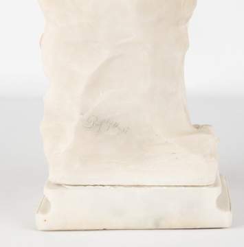 Alabaster Sculpture of Robed Lady