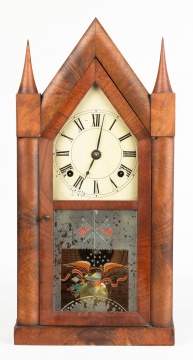 C. Boardman & J.A Wells  Steeple Clock