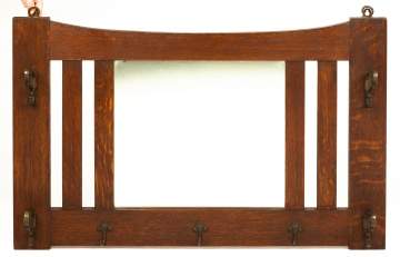 Limberts Arts and Crafts Oak Hall Mirror