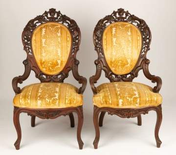 Pair of Victorian Side Chairs