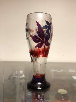 Fine Spider Web Vase