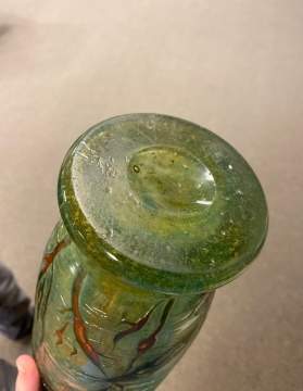 Attributed to Galle Cameo Vase