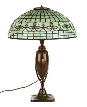 Tiffany Studios, New York Leaded Glass Table Lamp
