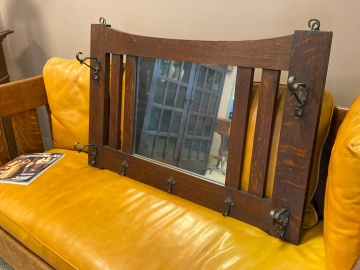 Limberts Arts and Crafts Oak Hall Mirror