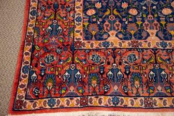 Finely Woven Kashan Oriental Rug