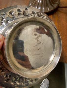 S. Kirk Sterling Silver Repoussé Butter Dish