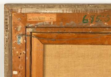 Harold Baumbach (American, 1903-2002) "Hillside Peekskill"