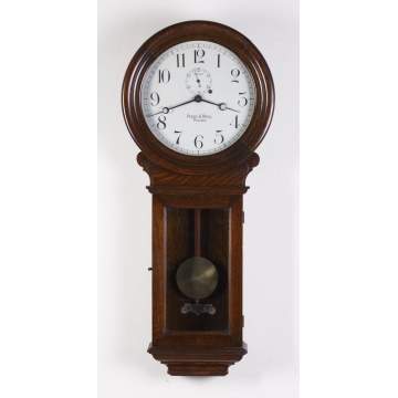 Chelsea Clock Co. for Riggs Brothers, #3 Wall Regulator 