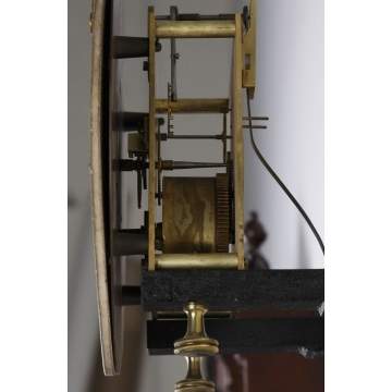 French Movement with Painted Porcelain Dial