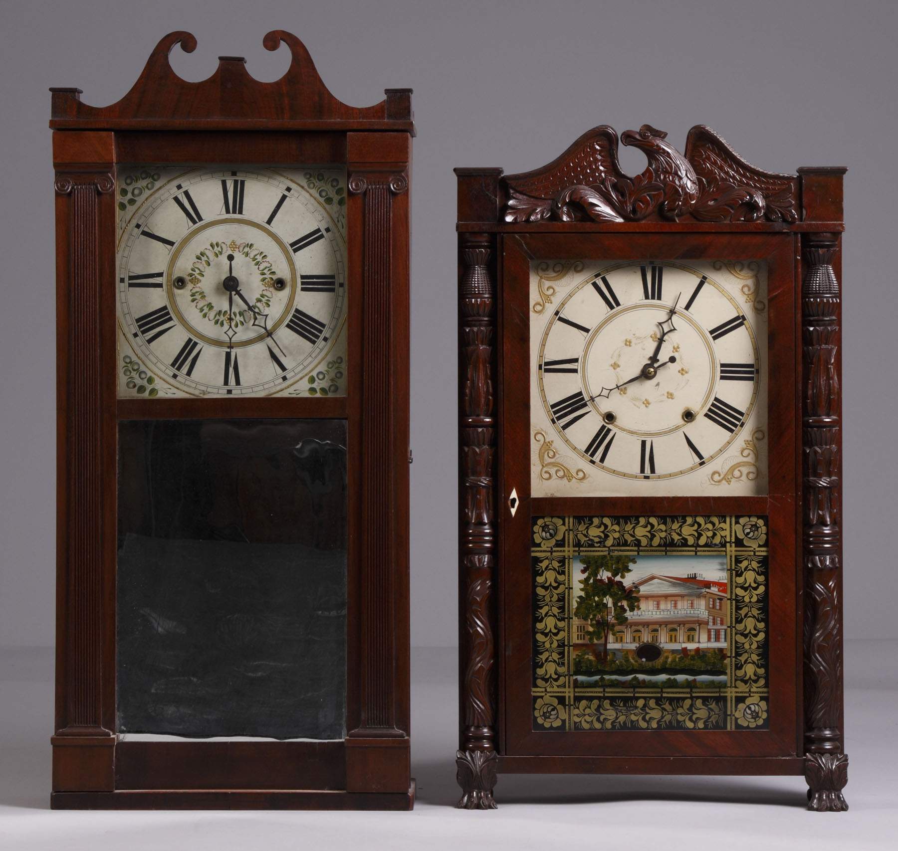 L Orin Hart Transitional Reeded Column & Scroll, R Jerome & Darrow