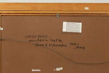 John Menihan (American, 1908-1992) "Lord's Barn"