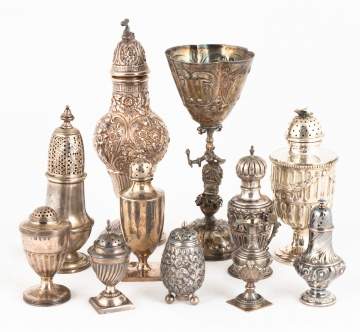 Group of Sterling Casters, etc.