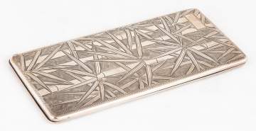 Sterling Silver Cigarette Case