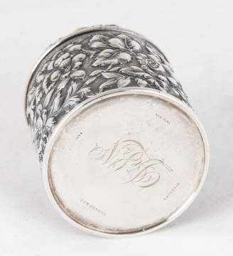 Sterling Repoussé Covered Jar