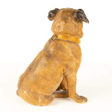 Terracotta Pug Dog